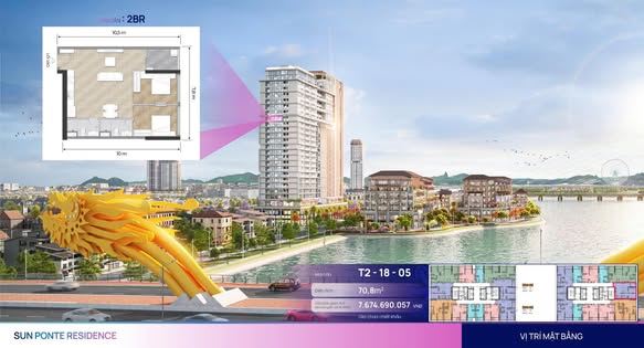 Продаётся квартира, 78 м², Sơn Trà