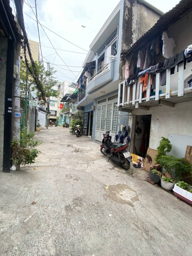 bán nhà Nơ Trang Long Phường 13 Bình Thạnh 90m2 4 tầng 14.99 tỷ