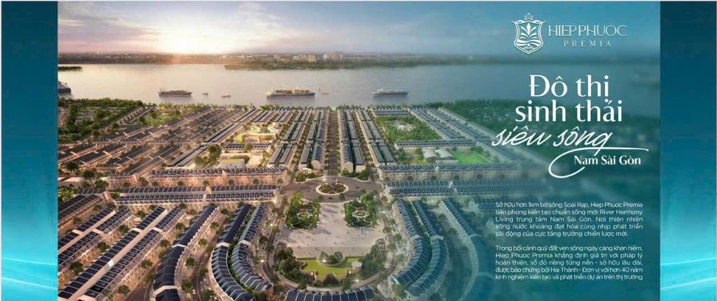 Bán đất nền Hiệp Phước Harbour View, vẹn sông, sổ đỏ cầm tay, giá đầu tư