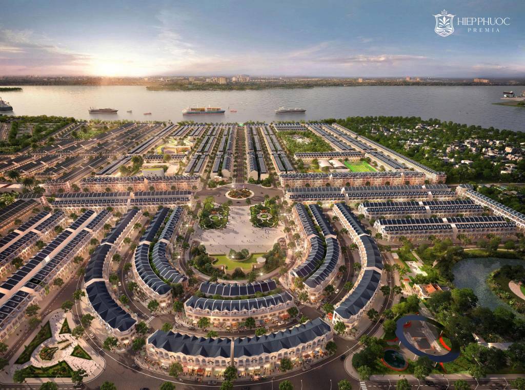 Bán đất nền Hiệp Phước Premia Long An 80m2 giá từ 1.79 tỷ sổ hồng riêng ven sông