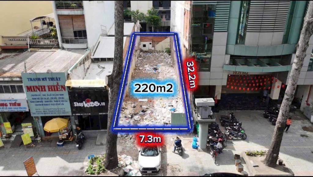 BÁN KHUÔN ĐẤT ĐƯỜNG 3 THÁNG 2, NGAY HÀ ĐÔ QUẬN 10, VỊ TRÍ HIẾM, MẶT TIỀN KINH DOANH