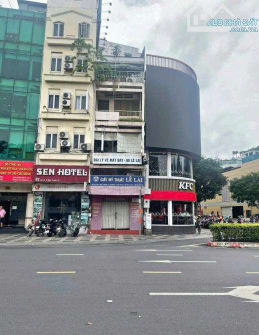 Bán nhà mặt tiền 80 Lê Lai, Phường Bến Thành, Quận 1 DT 4x20m 5 tầng 70 tỷ