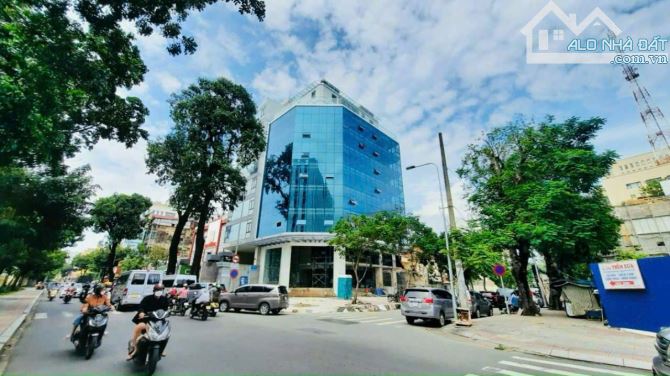Bán Tòa Nhà Góc 2 mt 369B Nguyễn Trãi Quận 1, 14 x 25m , 2 Hầm 10 tầng, 450 tỷ