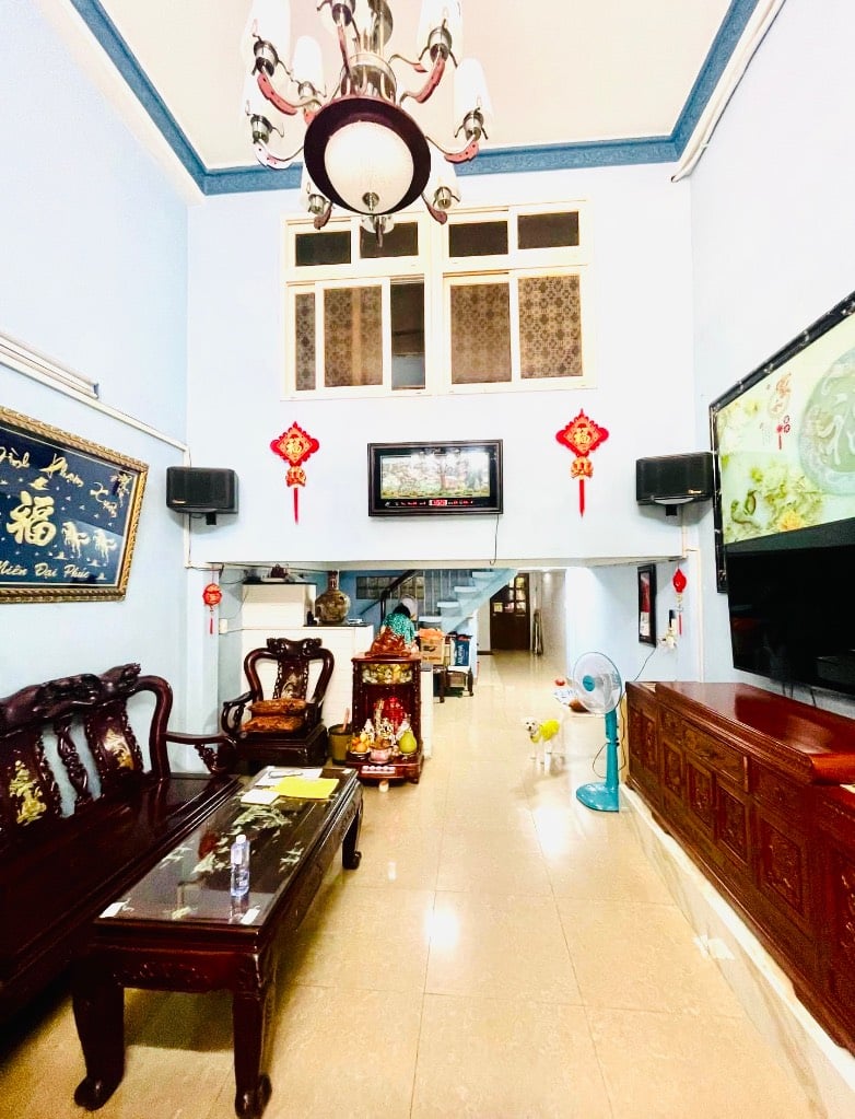 BÁN NHÀ KINH DƯƠNG VƯƠNG BÌNH TÂN, 204M2 4 TẦNG, Ô TÔ NGỦ TRONG NHÀ, GIÁ 8.5 TỶ