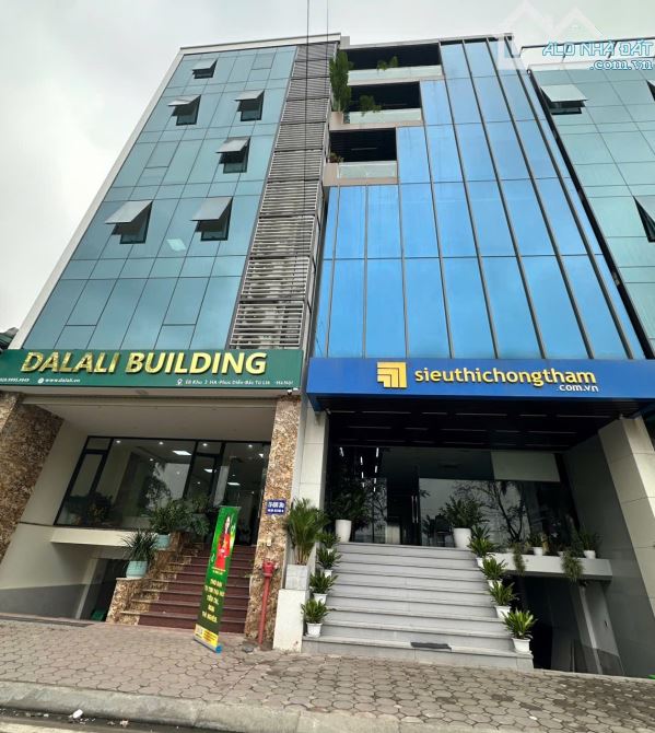 Bán Toà Văn Phòng 8 Tầng, DT 288M MT 16M, Mặt Phố Khu Đấu Giá 3ha Phú Diện Bắc Từ Liêm.