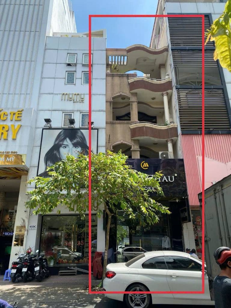 Bán nhà mặt tiền Nguyễn Đình Chiểu Quận 3, DT 4,5 x 17,7m 4 tầng giá bán 55 tỷ TL