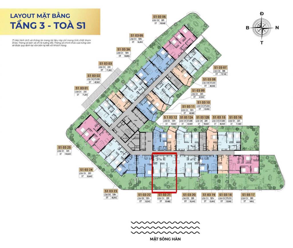 bán căn hộ 2pn Sun Symphony Residence, Sơn Trà 140m2 view sông Hàn giá tốt