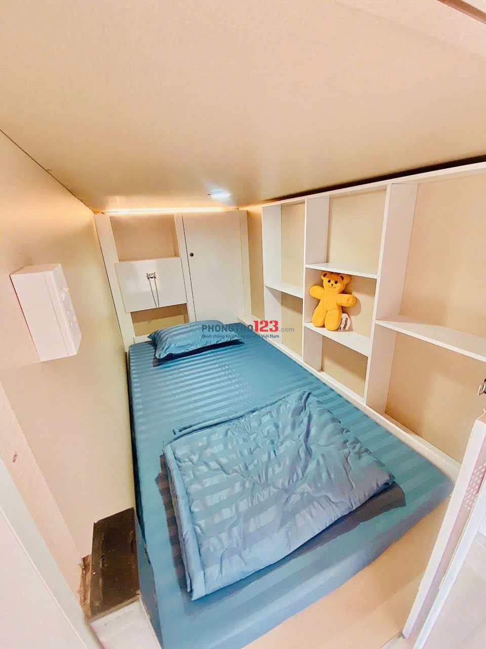 ***PHÒNG SLEEP BOX_ DORM 1 NGƯỜI FULL NỘI THẤT 331 LÊ VĂN SỸ, QUẬN 3