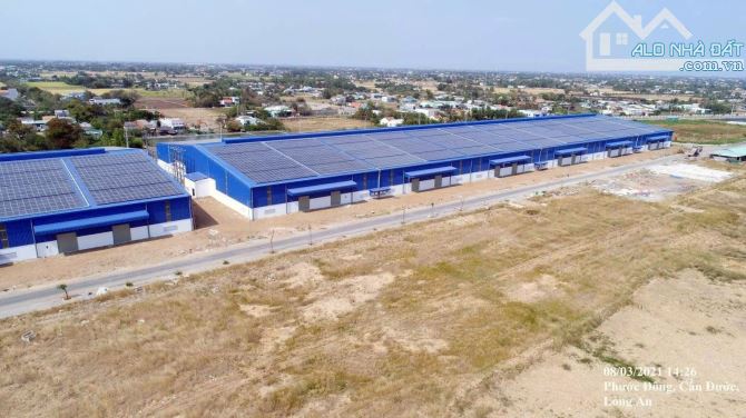 BÁN ĐẤT KCN BẾN LỨC THỜI HẠN CÒN 47 NĂM, ĐẤT ĐÓNG THUẾ 1 LẦN NGÂN HÀNG CHO VAY 70%