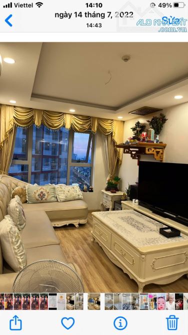 Căn hộ 110m - 3n2vs - 8 tỷ chung cư Golden Land - 275 Nguyễn Trãi tầng trung, hướng mát