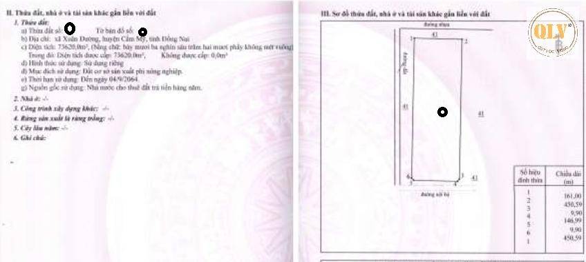 Bán đất khu công nghệ cao Xuân Đường, Cẩm Mỹ, 117160m² đất trống, diện tích lớn dễ khai thác
