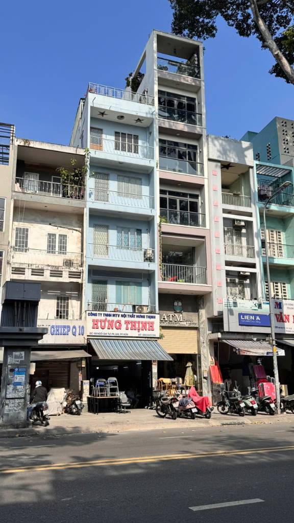 Bán nhà mặt tiền Ngô Gia Tự Quận 10, diện tích 56m2 5 tầng, kinh doanh, giá 25 tỷ