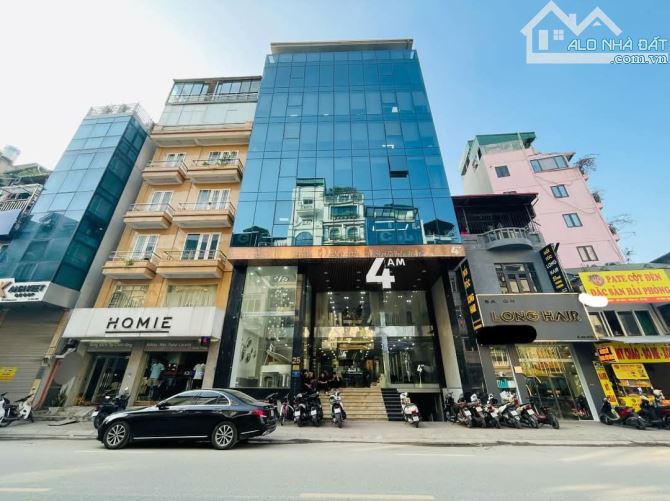 Bán tòa nhà 9 tầng mới xây tại mặt phố Đại Cồ Việt, kinh doanh đỉnh, chỉ 155 tỷ.