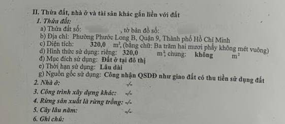 BÁN NỀN BIỆT THỰ ĐƯỜNG D3 LIÊN PHƯỜNG, PHƯỚC LONG B, QUẬN 9, NGANG 16M