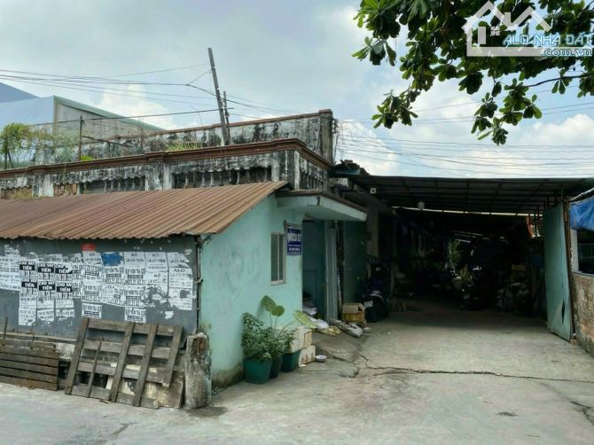 Nhà xưởng hẻm một xẹt thông 6m đường Mã Lò, 14x50m nở hậu 25m tổng diện tích 838m2