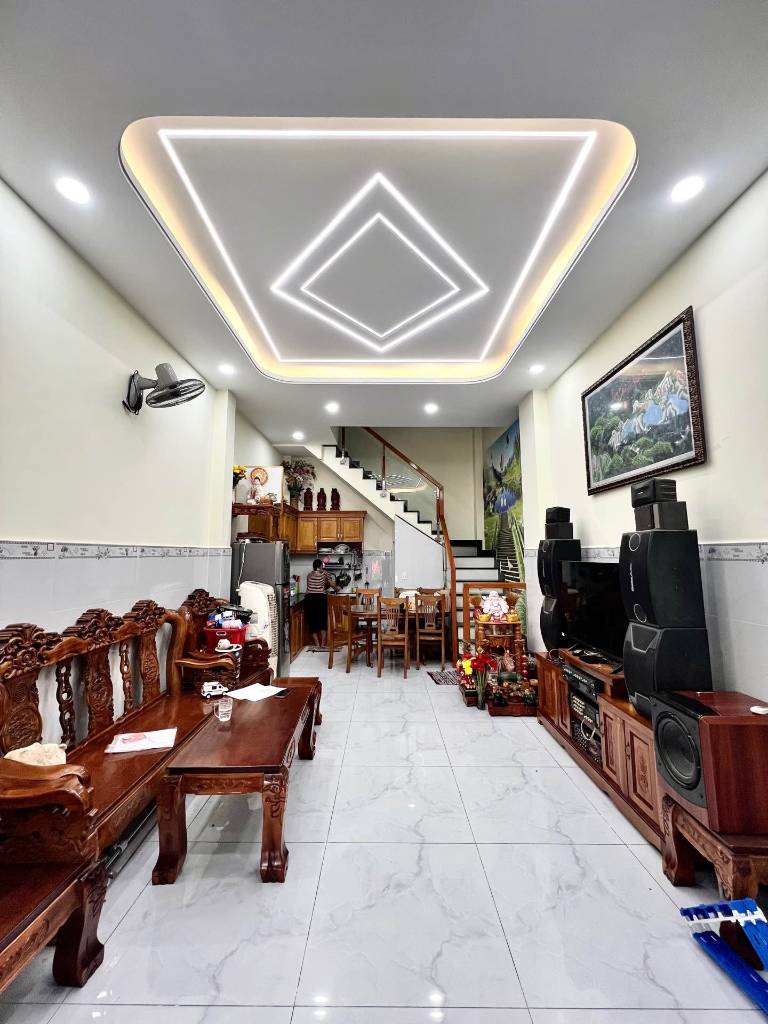 BÁN NHÀ 4 TẦNG HƯƠNG LỘ 2, BÌNH TÂN, 52M2 GIÁ 5.4 TỶ Ở LÀ MÊ, KHÔNG CÓ CĂN THỨ 2