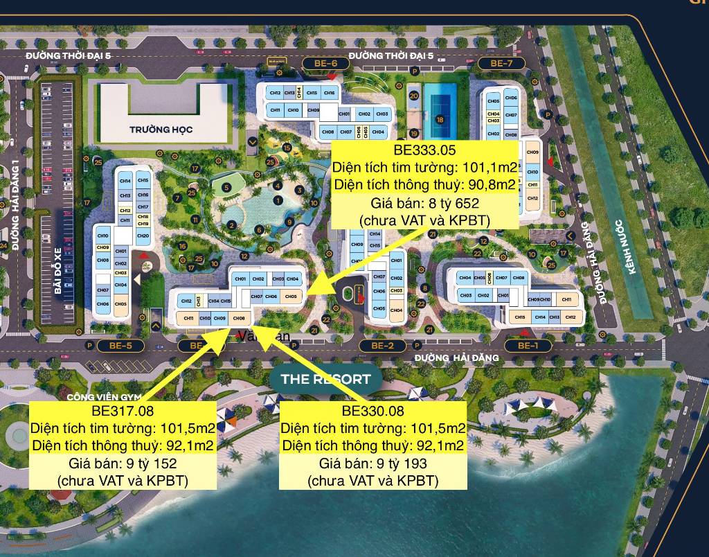 HÀNG BỐC THĂM - BEVERLY 3PN trực diện CV 36ha. Độc quyền duy nhất từ CĐT, cho thuê 30 triệu/tháng