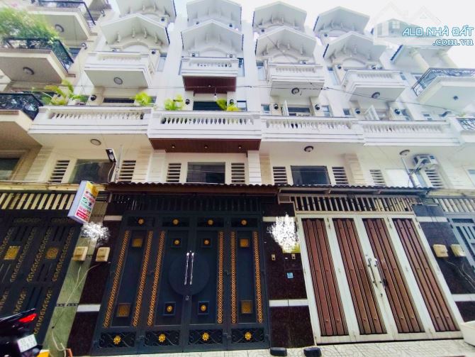 Bán nhà 5 tầng đẹp, hẻm xe hơi 6m, khu dân cư đồng bộ, Phạm Văn Chiêu, Gò Vấp, 8 tỷ