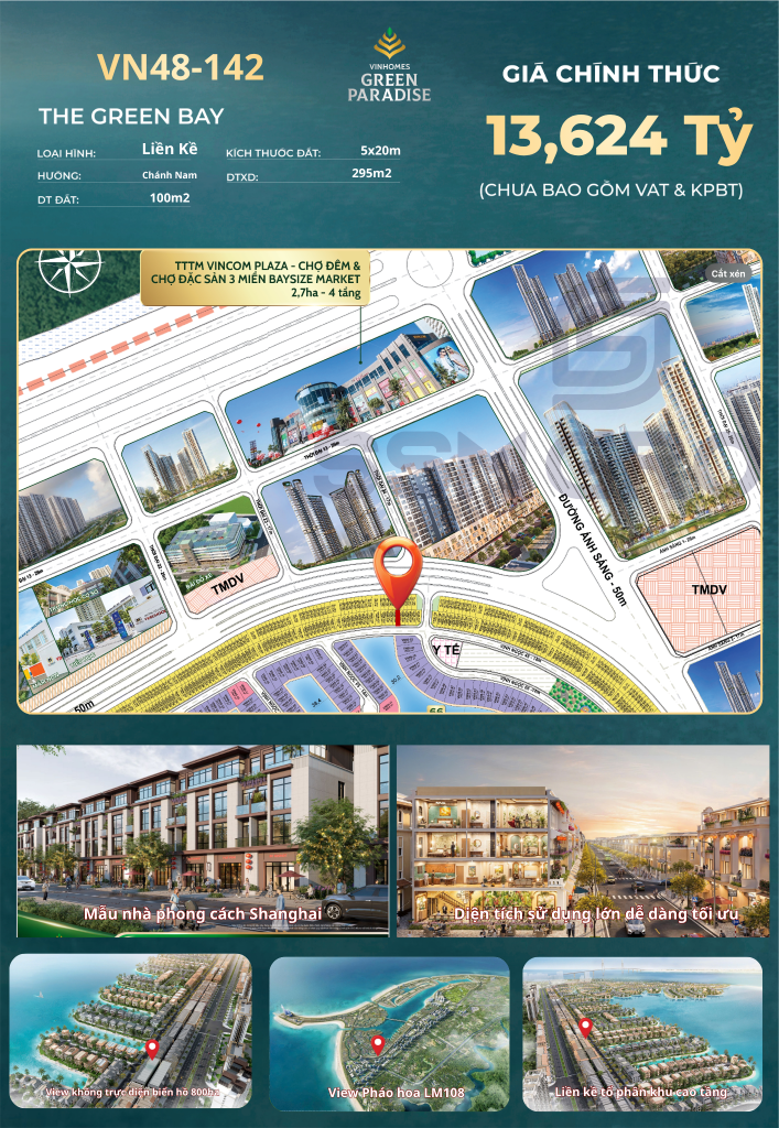 Nhà phố ngắm pháo hoa LM108, view biển hồ - CÓ THẬT, GIÁ GỐC KHÔNG CHÊNH, Vốn chỉ từ 3,6 tỷ