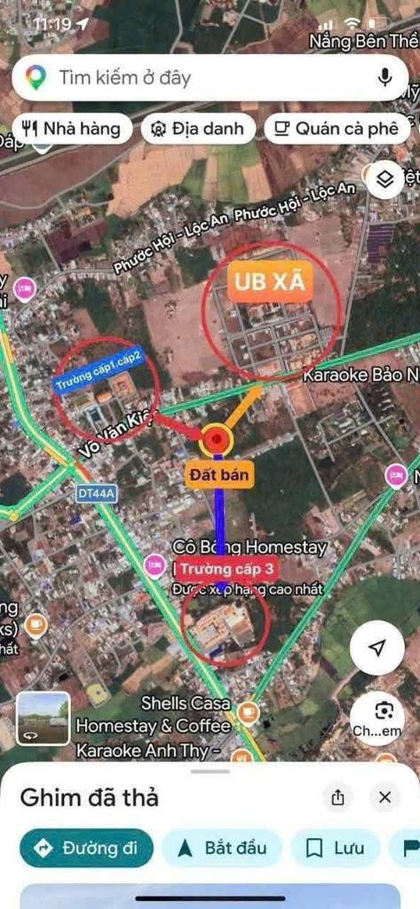 BÁN LỖ ĐẤT NGAY VÕ VĂN KIỆT BÀ RỊA VŨNG TÀU, 140M2 TIỆN KINH DOANH, ĐẦU TƯ