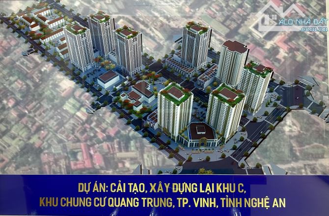 Chung cư HANDICO Quang Trung, Vinh tòa mới đang xây, chỉ từ 2,6x tỷ!