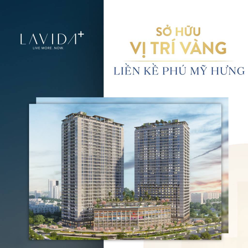 Bán căn Officetel Lavida Plus, dt 55m2 mua trực tiếp chủ đầu tư nhà mới giá 4,1 tỷ đã PBT