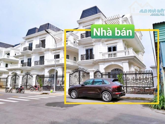 Bán biệt thự 1 trệt 2 lầu, Khu Dân Cư Tín Nghĩa, phía sau nhà Hàng Cây Dừa. + địa chỉ: t