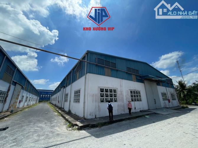BÁN NHÀ XƯỞNG MỚI 12.000m² TẠI KCN ĐỨC HÒA 3 TIẾP NHẬN PHÂN BÓN TBVTV LONG AN
