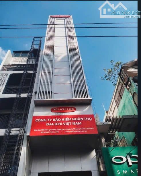 Siêu HOT!!! Mặt tiền Trần Hưng Đạo 4x21M nở hậu 16M (146m2) 6 tầng sẵn HĐT 120tr/th