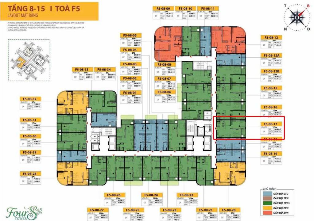Bán căn hộ Nguyễn Phước Lan Hòa Xuân Cẩm Lệ, diện tích 54m2 giá 2.3 tỷ