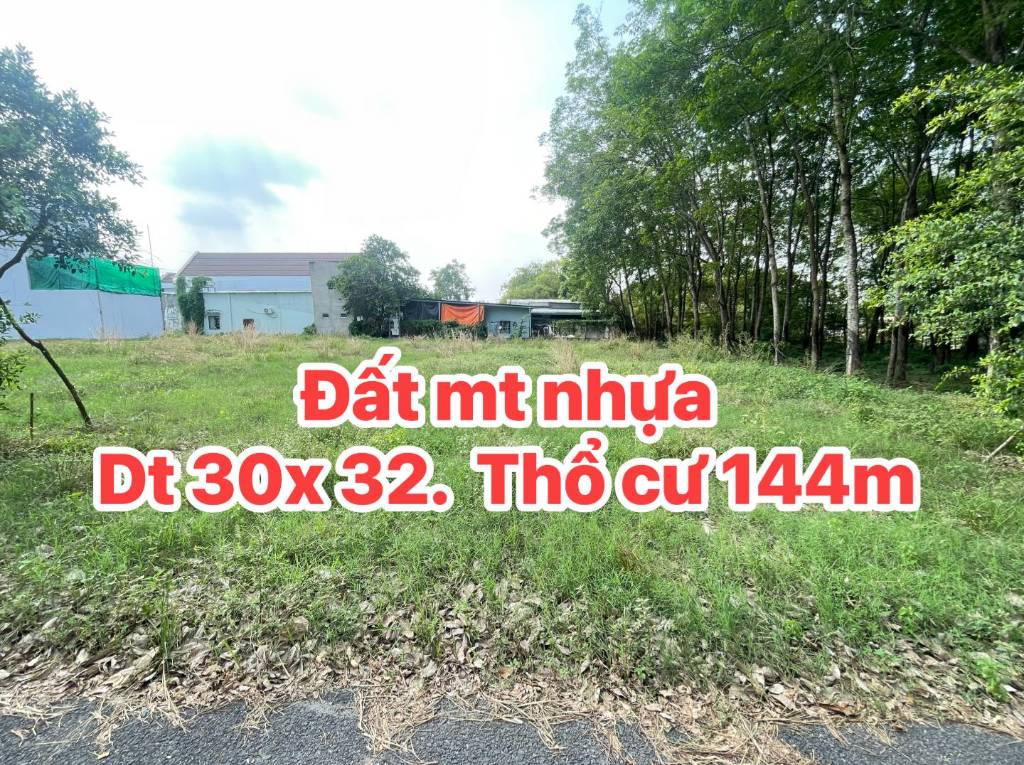 Bán đất mt đường nhựa Phan Thị So, xã Phước Vĩnh An tdt 955m2 ( 144m2 thổ ) giá chốt 7 tỷ