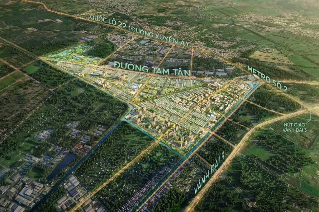 BÁN SHOPHOUSE VINHOMES SÀI GÒN PARK, KHU ĐÔ THỊ XANH QUY MÔ LỚN TẠI HÓC MÔN