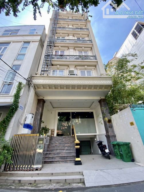 Toà CHDV Hầm 6 Lầu Hẻm 7m Thăng Long, P4, Tân Bình, 8x30m (hậu 16m,HĐT 210 triệu,Chỉ 49 Tỷ