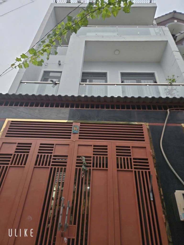 Bán nhà Bùi Tư Toàn, Bình Tân, dt 97m2, 4 tầng, hẻm ô tô gần Khu Tên lửa, Aeon mall