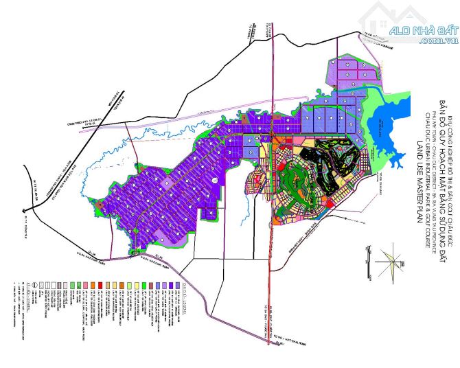 Bán đất xây dựng xưởng 30.000m2 KCN Châu Đức, Huyện Châu Đức, BRVT(cũ)