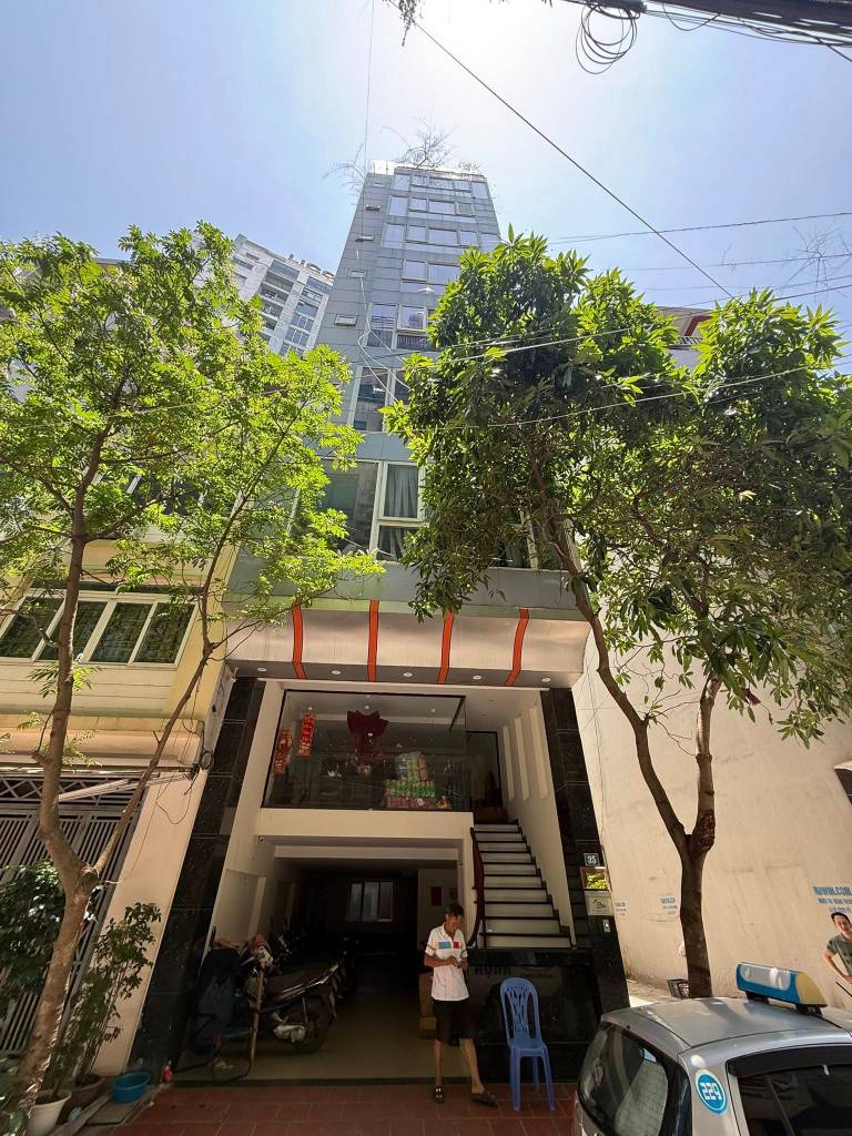 BÁN NHÀ PHÂN LÔ ĐƯỜNG NGUYỄN HỮU THỌ, LINH ĐÀM, DT 100M2, 11 TẦNG, GARA Ô TÔ