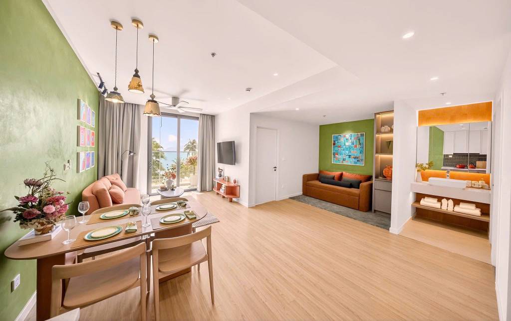 Bán căn hộ 1PN + Charmora City Nha Trang, view đẹp thoáng, giá chỉ 3.38 tỷ sở hữu ngay