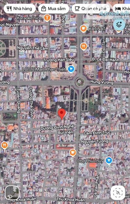Bán biệt thự trung tâm Phú Thuỷ, Phan Thiết, Lâm Đồng, DT 210m2 Hướng Bắc giá 13,5 tỷ