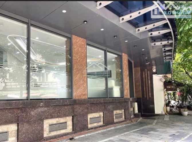 TOÀ VĂN PHÒNG VIP QUẬN CẦU GIẤY - MẶT TIỀN BỀ THẾ - VIEW VƯỜN HOA - 7 TẦNG NỔI - 1 TẦNG H