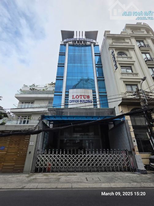 Bán Tòa Building Khan Hiếm Mặt Tiền Ngay Sân Bay Tân Sơn Nhất Ngang 9x32 Hầm 8 Tầng 155 Tỷ