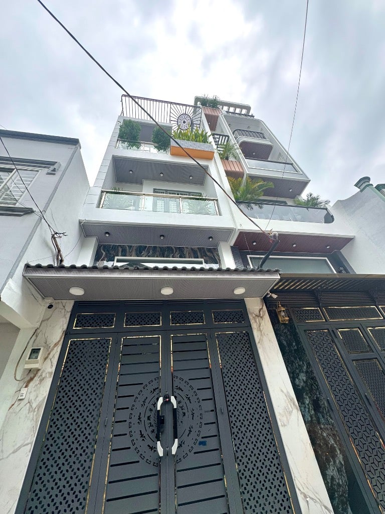 BÁN NHÀ LÊ VĂN THỌ, GÒ VẤP, DT 48M2, 5 TẦNG, HẺM XE HƠI, GIÁ 7,65 TỶ