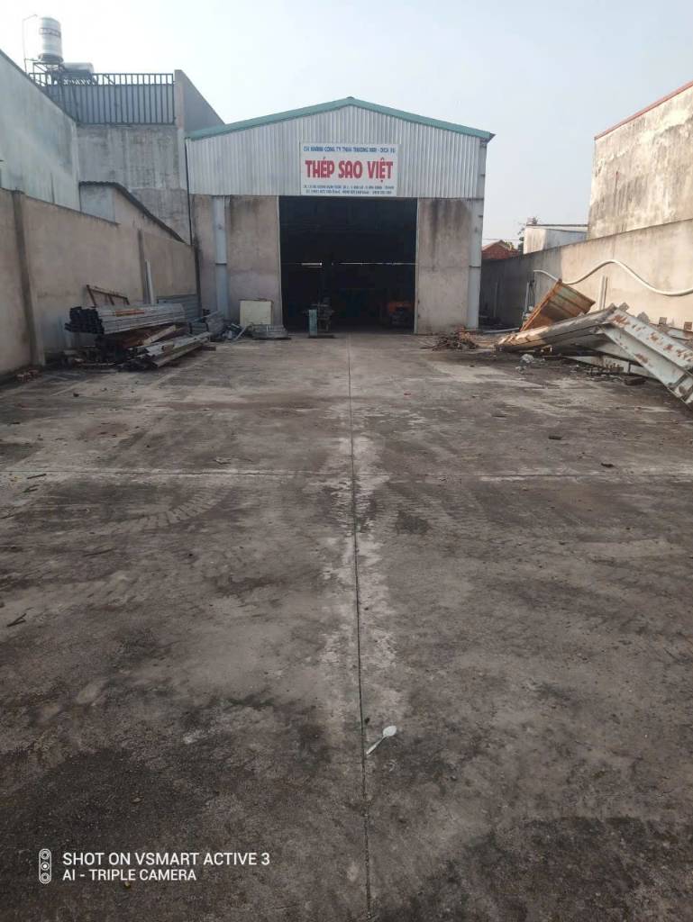 Bán nhà kho mt đường nhựa 12m xã Bình Lợi,Bình Chánh tdt 520m2 ( 448m2 thổ , xưởng 150m2) giá 9,5 tỷ