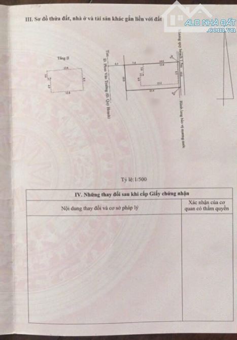 Bán biệt thự đẹp 3 tầng - mặt tiền đường Phan Văn Trường - Phường Vỹ Dạ thành phố Huế