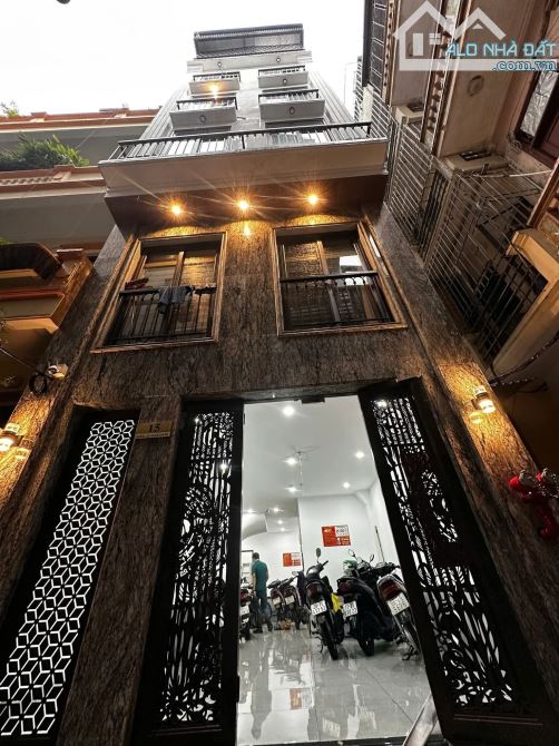 Toà CHDV Kim Hoa - Xã Đàn 71m2×7T×16pkk, PCCC đầy đủ, ô tô điện đỗ cửa vào nhà, 12m ra phố