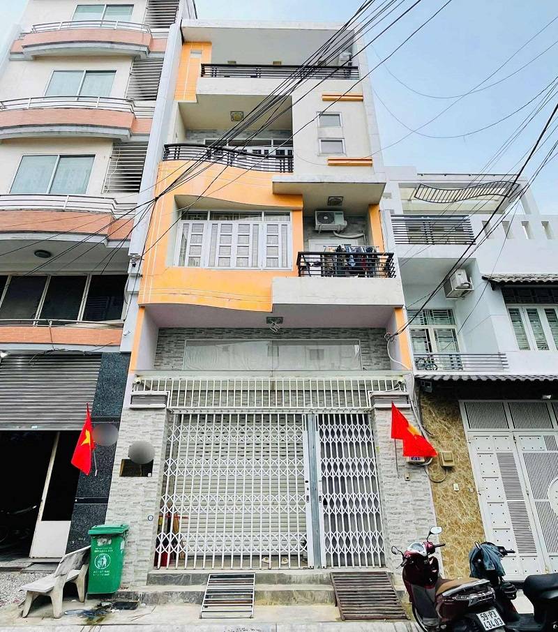 Bán tòa CHDV HXH Nguyễn Thái Bình, Tân Bình, dt 86m2, 5 tầng, nở hậu, giá rẻ