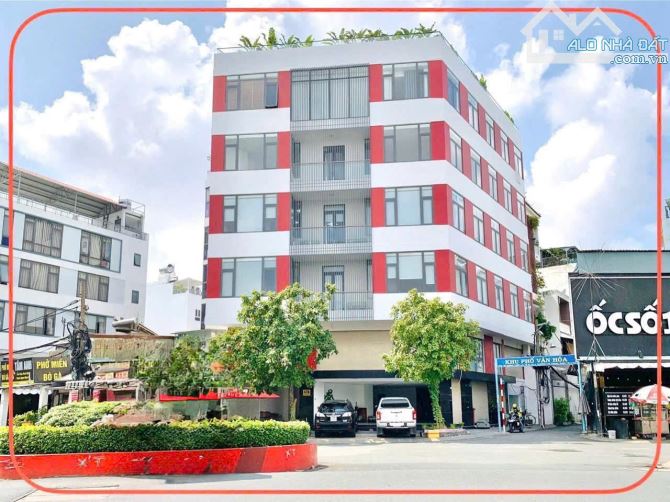 BÁN TÒA NHÀ VĂN PHÒNG GÓC 2 MT 12M X 22M GÓC TÂN HƯƠNG VỊ TRÍ ĐẸP