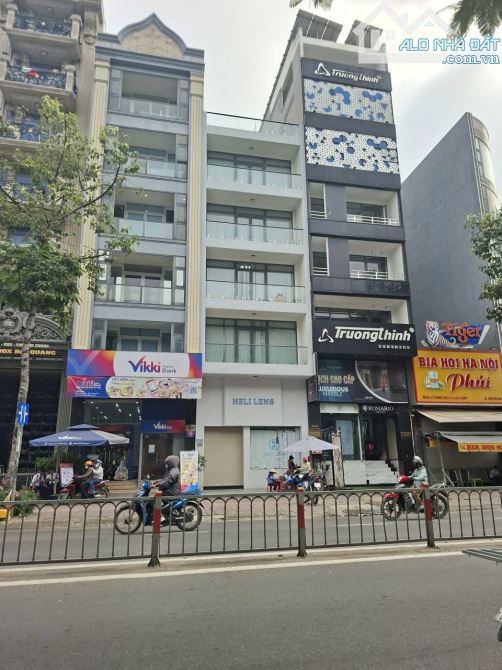 HẠ GIÁ XUỐNG 2 TỶ CÒN 52 TỶ HAI MẶT TIỀN LÝ THƯỜNG KIỆT P14 Q10 DT 122m2 5 TẦNG THANG MÁY