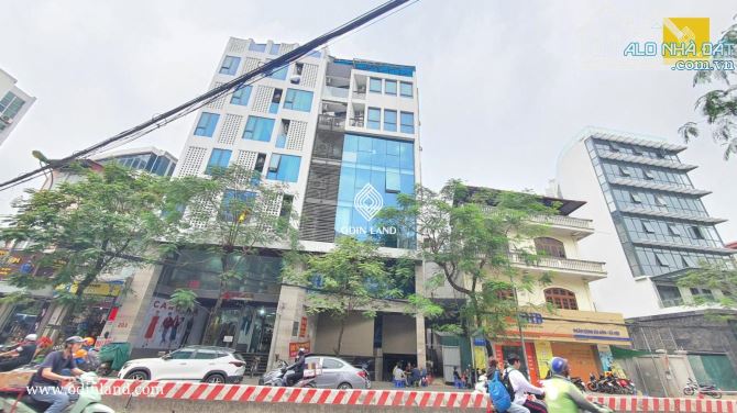 Siêu vị trí Building MT Lạc Long Quân - Âu Cơ 5,5x22m( nở hậu 10m)hầm ,6 tầng.Giá 26 tỷ TL