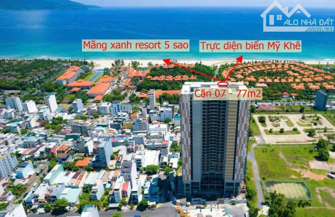 Продаётся квартира, 2 спальни, 77,1 м², Ngũ Hành Sơn