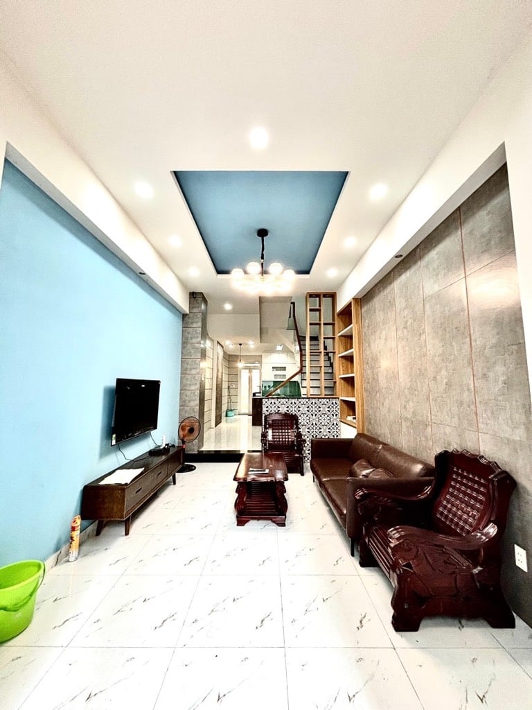 Nhà mới HXH Hòa Bình, Tân Phú, thông Phan Anh, DT 57m2, 3 tầng, 4PN, full Nội thất, 7.4 tỷ